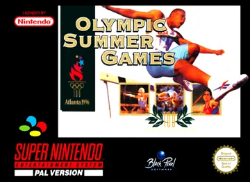 Olympic Summer Games (Europe) box cover front